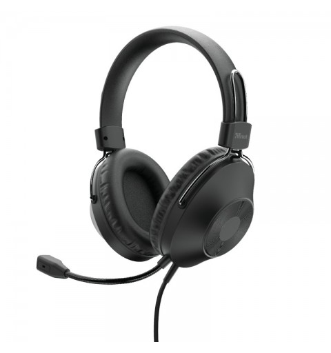 Trust Ozo Casque Avec fil Arceau Appels Musique USB Type-A Noir