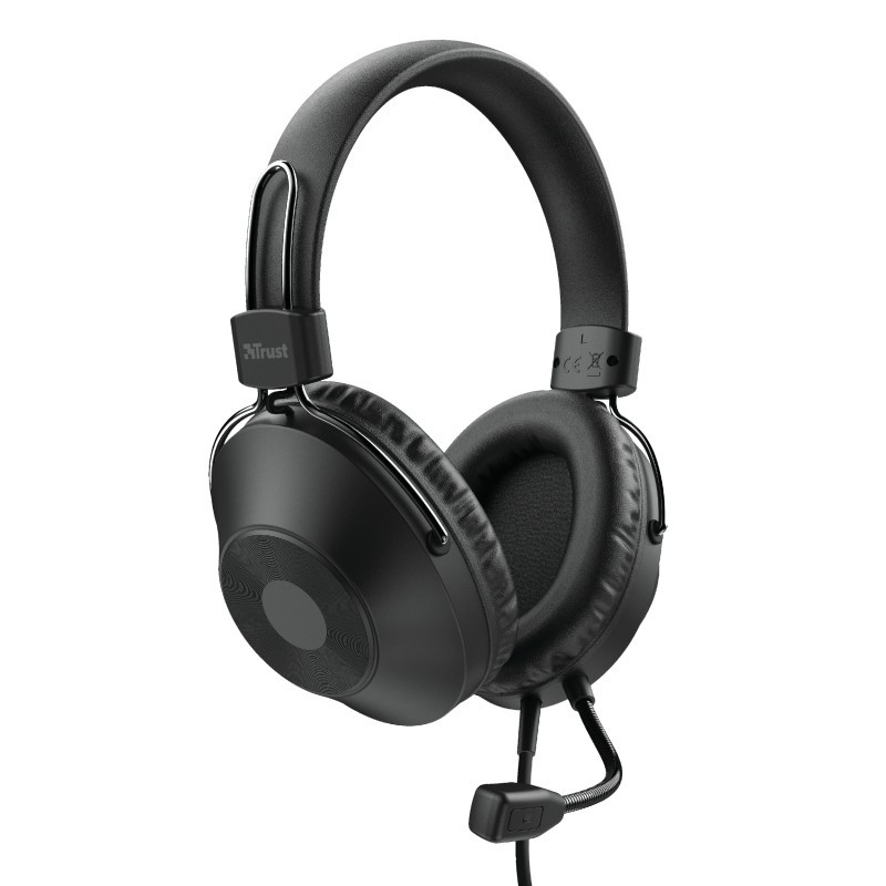 Trust Ozo Auriculares Alámbrico Diadema Llamadas Música USB tipo A Negro