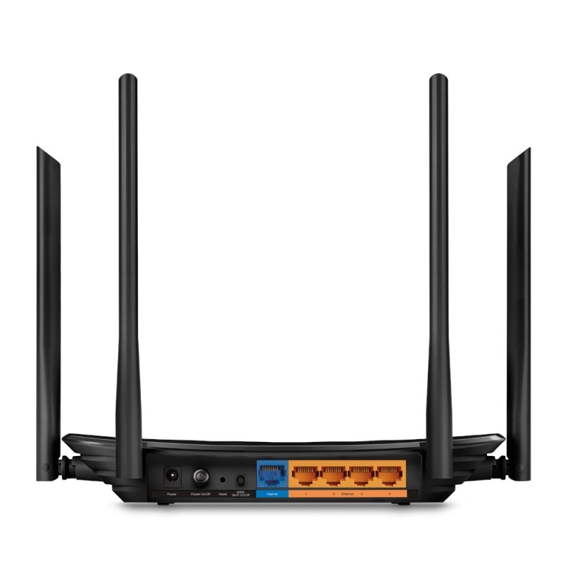 TP-LINK AC1200 router inalámbrico Gigabit Ethernet Doble banda (2,4 GHz 5 GHz) Negro