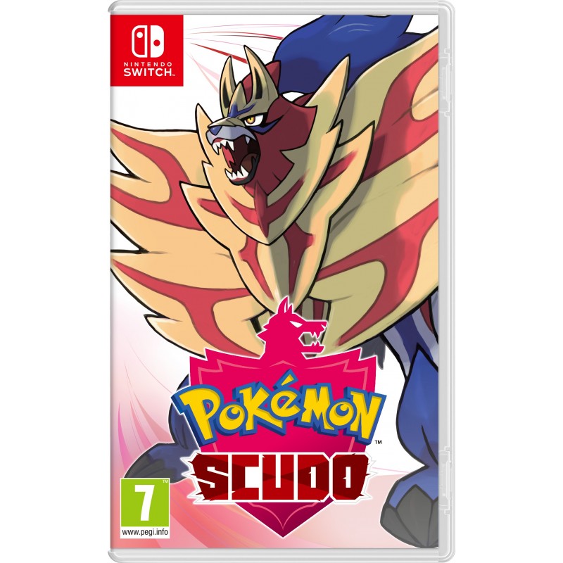 Nintendo Pokémon Scudo Standard Cinese semplificato, Cinese tradizionale, Tedesca, Inglese, ESP, Francese, ITA, Giapponese,