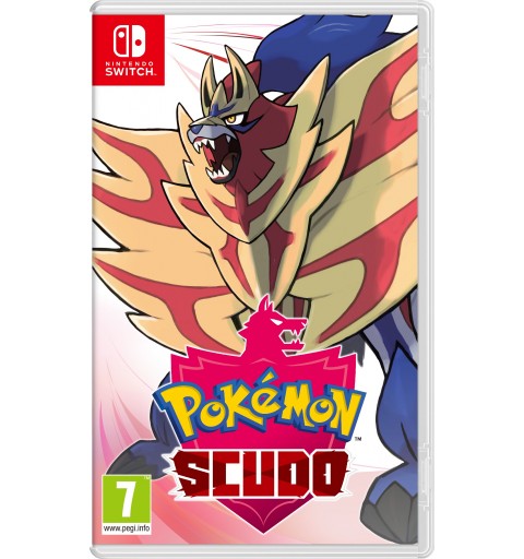 Nintendo Pokémon Scudo Standard Simplified Chinese, Traditional Chinese, German, English, Spanish, French, Italian, Japanese,