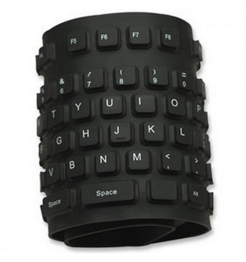 Techly Flexible Silicone Keyboard IP67 IDATA KB-R109L