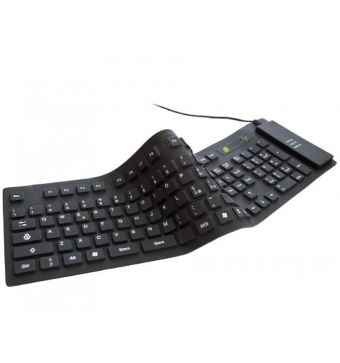 Techly Flexible Silicone Keyboard IP67 IDATA KB-R109L