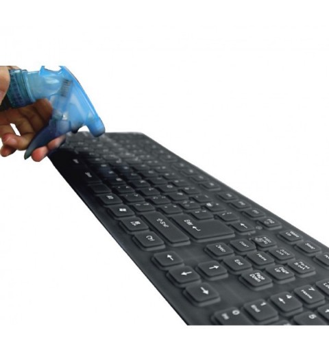 Techly Flexible Silicone Keyboard IP67 IDATA KB-R109L