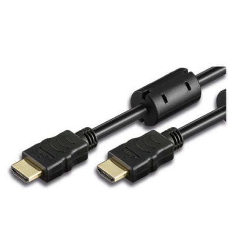 Techly 15m HDMI câble HDMI HDMI Type A (Standard) Noir