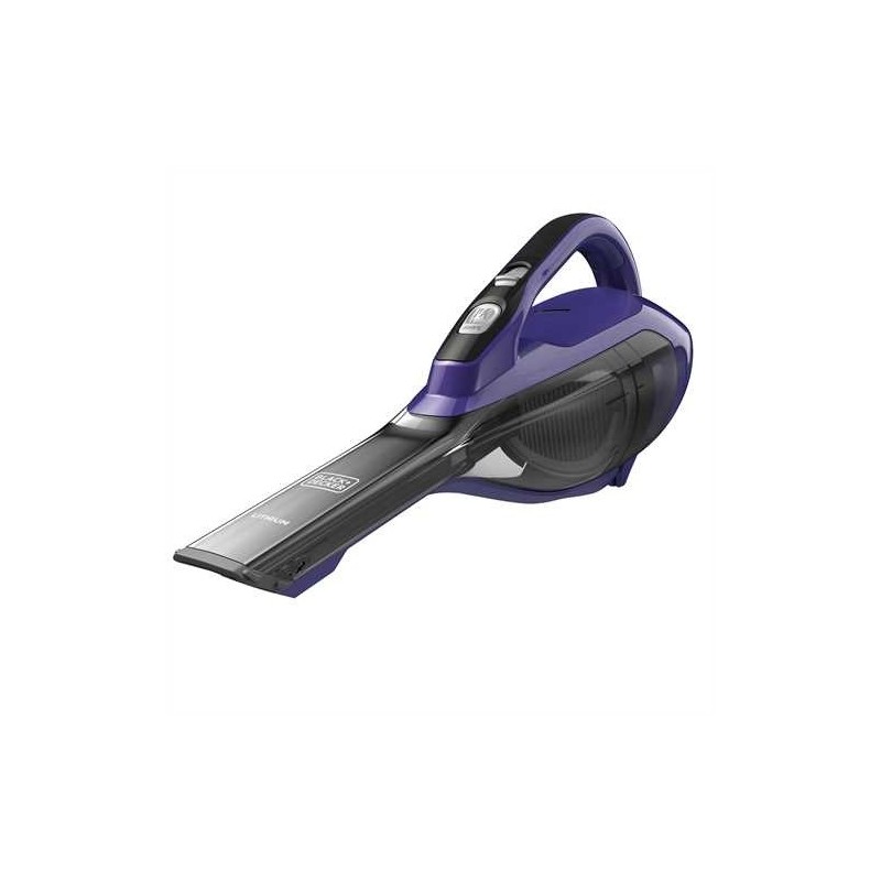 Black & Decker DVA325JP07 aspirateur de table Violet Sans sac