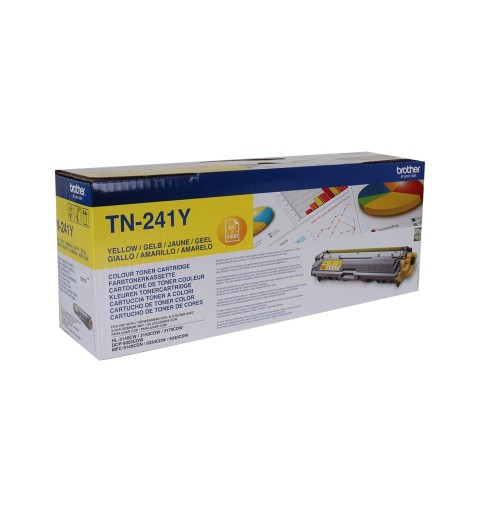 Brother TN-241Y Cartouche de toner 1 pièce(s) Original Jaune