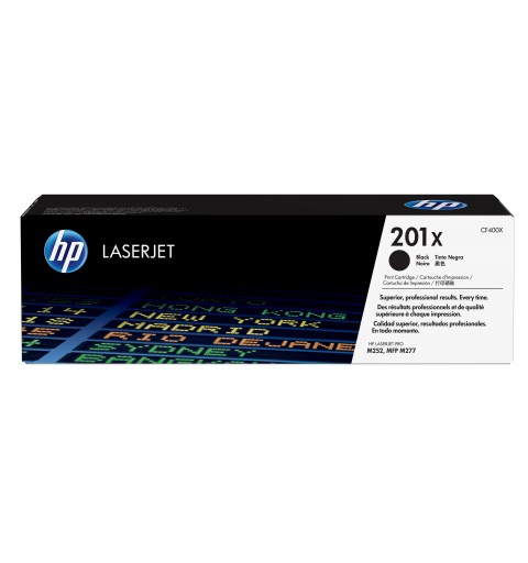 HP Cartucho de tóner original LaserJet 201X negro de alta capacidad