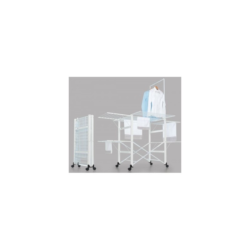 Foppapedretti SuperGulliver Floor-standing rack Aluminium, Black, White