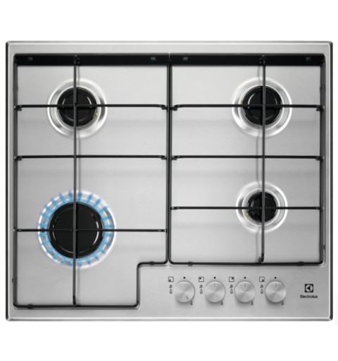 Electrolux EGS6424X Acero inoxidable Integrado 59.5 cm Encimera de gas 4 zona(s)