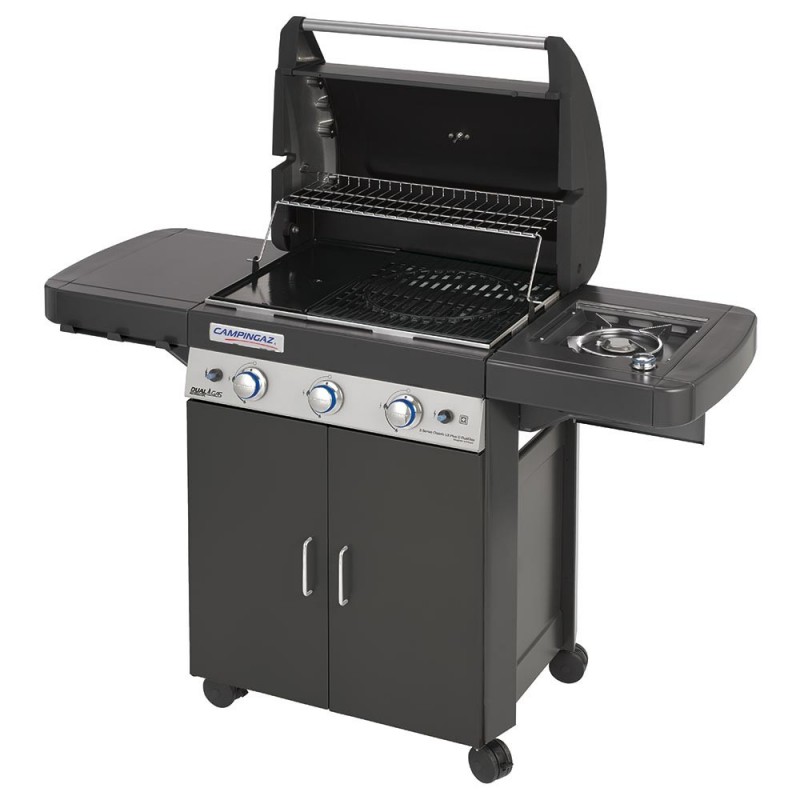 Campingaz 3 Series Classic LS Plus D DualGas Barbecue Gaz Noir, Blanc 11900 W