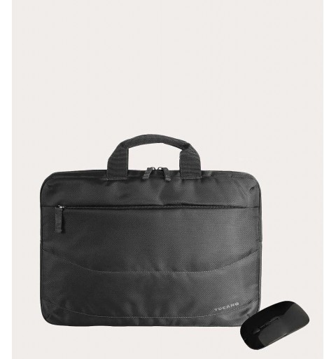 Tucano IDEA BUNDLE 14" notebook case 35.6 cm (14") Briefcase Black