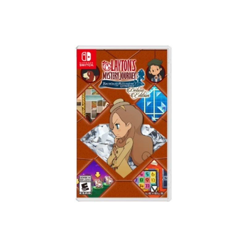 Nintendo LAYTON’S MYSTERY JOURNEY™ Katrielle and the Millionaires’ Conspiracy Deluxe Inglese, ITA Nintendo Switch