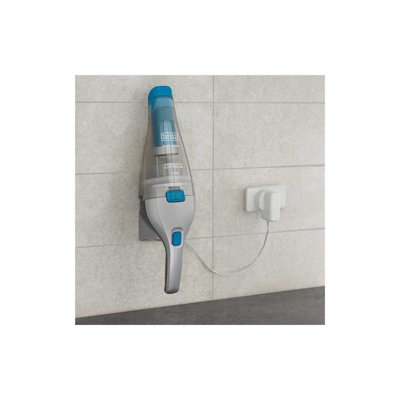 Black & Decker NVC215WA Blau, Silber Beutellos