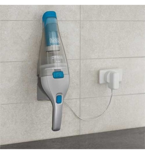 Black & Decker NVC215WA Blau, Silber Beutellos