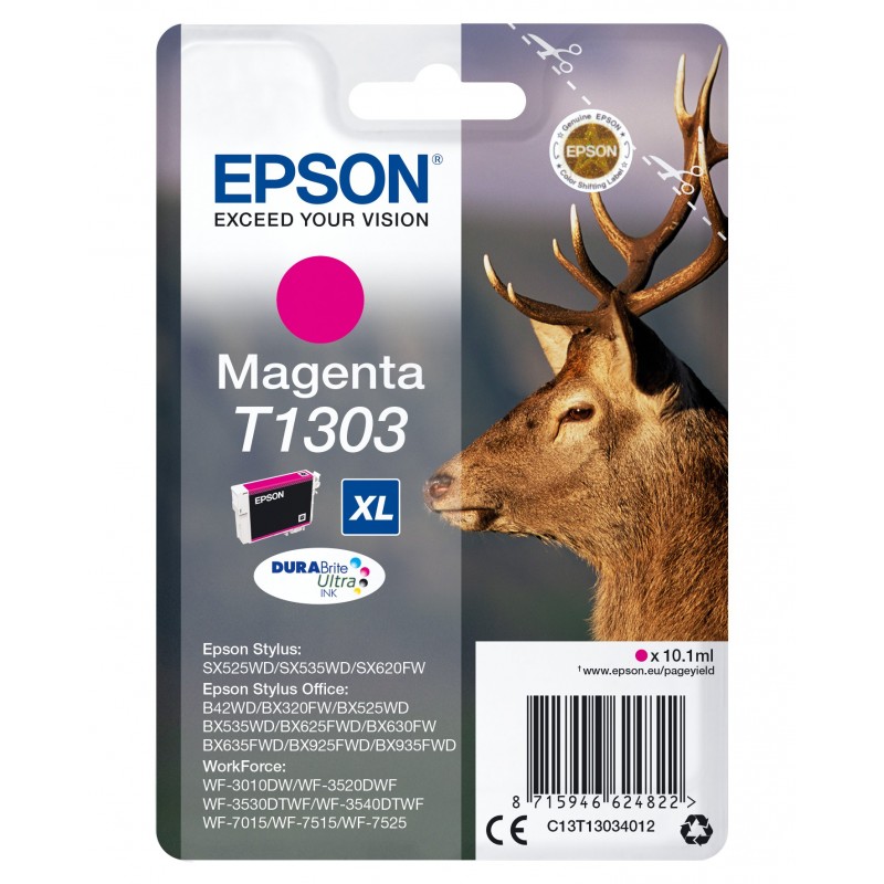 Epson Stag Cartucho T1303 magenta (etiqueta RF)