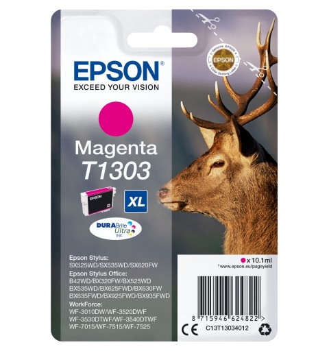 Epson Stag Cartouche "Cerf" - Encre DURABrite Ultra M (XL)