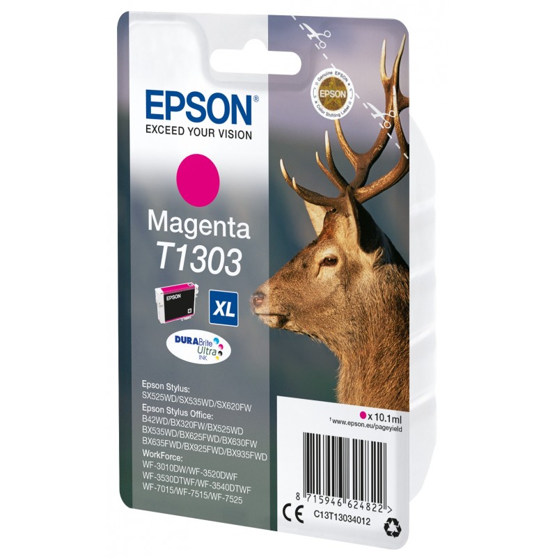 Epson Stag Cartucho T1303 magenta (etiqueta RF)