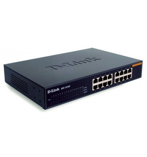 D-Link DES-1016D E network switch Unmanaged