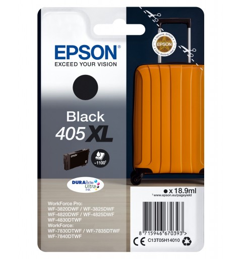 Epson 405XL ink cartridge 1 pc(s) Original High (XL) Yield Black