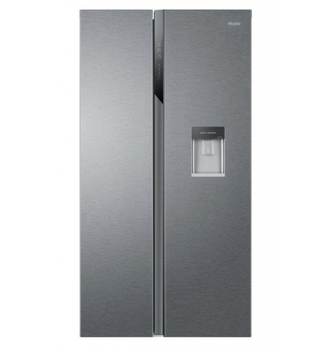 Haier SBS 90 Serie 3 HSR3918EWPG frigo américain Autoportante 521 L E Argent