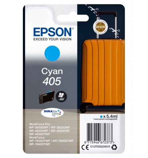 Epson 405 ink cartridge 1 pc(s) Original Standard Yield Cyan