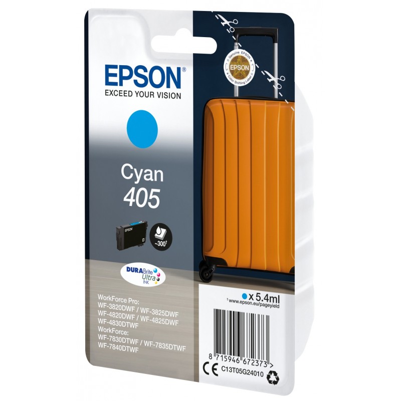 Epson 405 ink cartridge 1 pc(s) Original Standard Yield Cyan