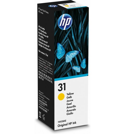 HP 31 70-ml Yellow Original Ink Bottle