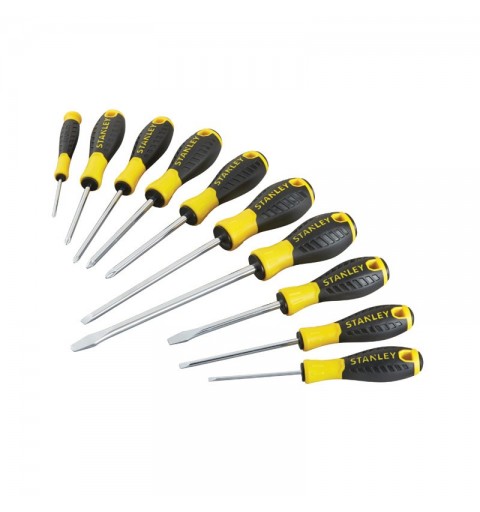 Stanley 10piece Essential Screwdriver Set