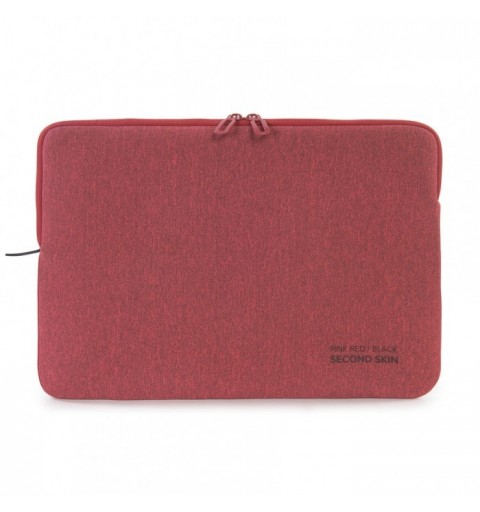 Tucano Mélange Second Skin sacoche d'ordinateurs portables 39,6 cm (15.6") Housse Rouge