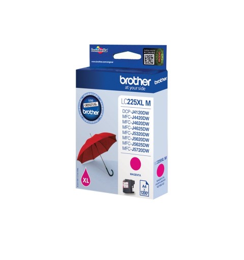 Brother LC-225XLM ink cartridge 1 pc(s) Original Magenta