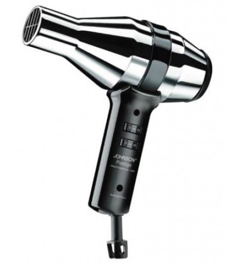 JOHNSON ELETTRODOMESTICI PRESTIGE sèche-cheveux 1600 W Noir, Chrome