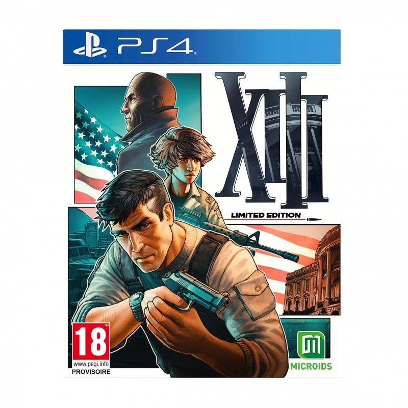 Microids XIII Estándar Alemán, Inglés, Español, Francés, Italiano PlayStation 4