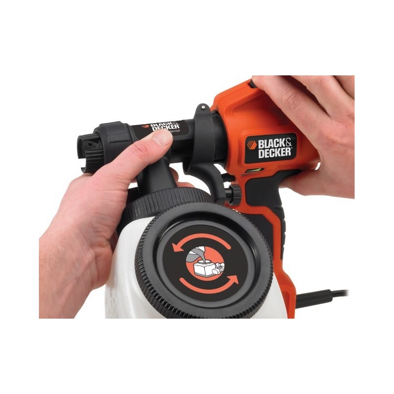 Black & Decker HVLP200 alimentation fine pulvérisation systèmes 1200 ml