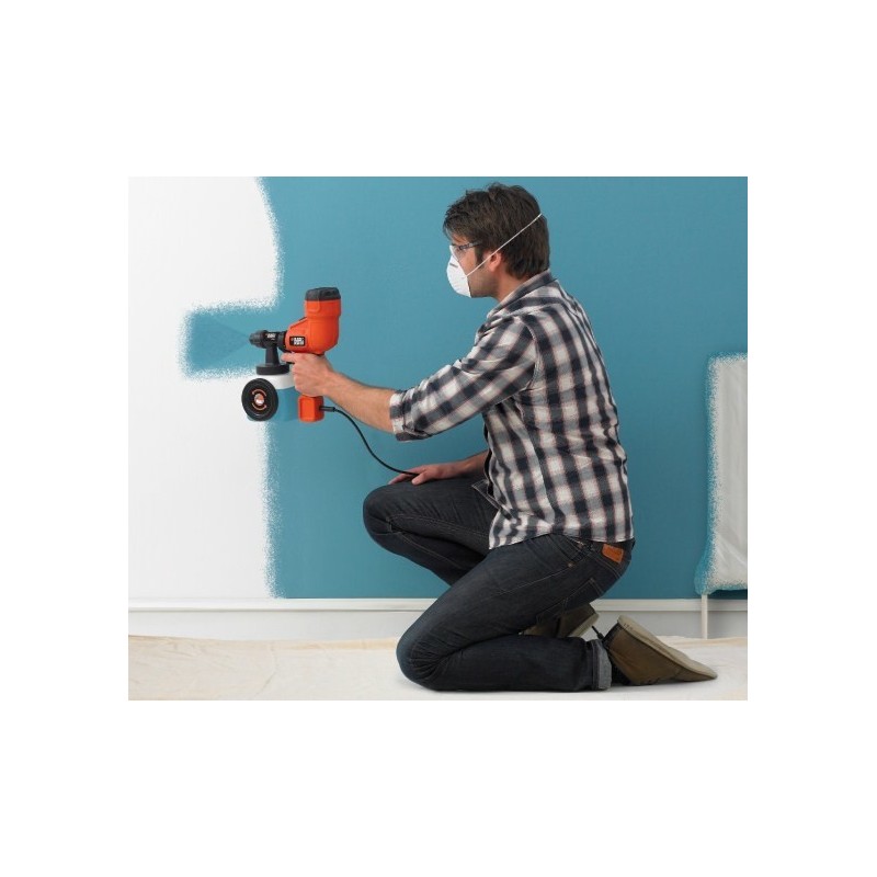 Black & Decker HVLP200 sistema di spruzzo fine a corrente 1200 ml