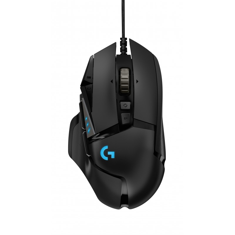 Logitech G G502 HERO High Performance Gaming Mouse ratón mano derecha USB tipo A Óptico 16000 DPI