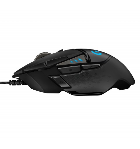 Logitech G G502 HERO High Performance Gaming Mouse Maus rechts USB Typ-A Optisch 16000 DPI