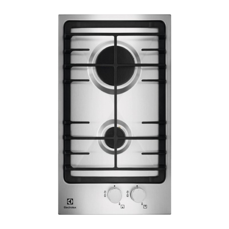 Electrolux EGG3322NVX Acero inoxidable Integrado Encimera de gas 2 zona(s)