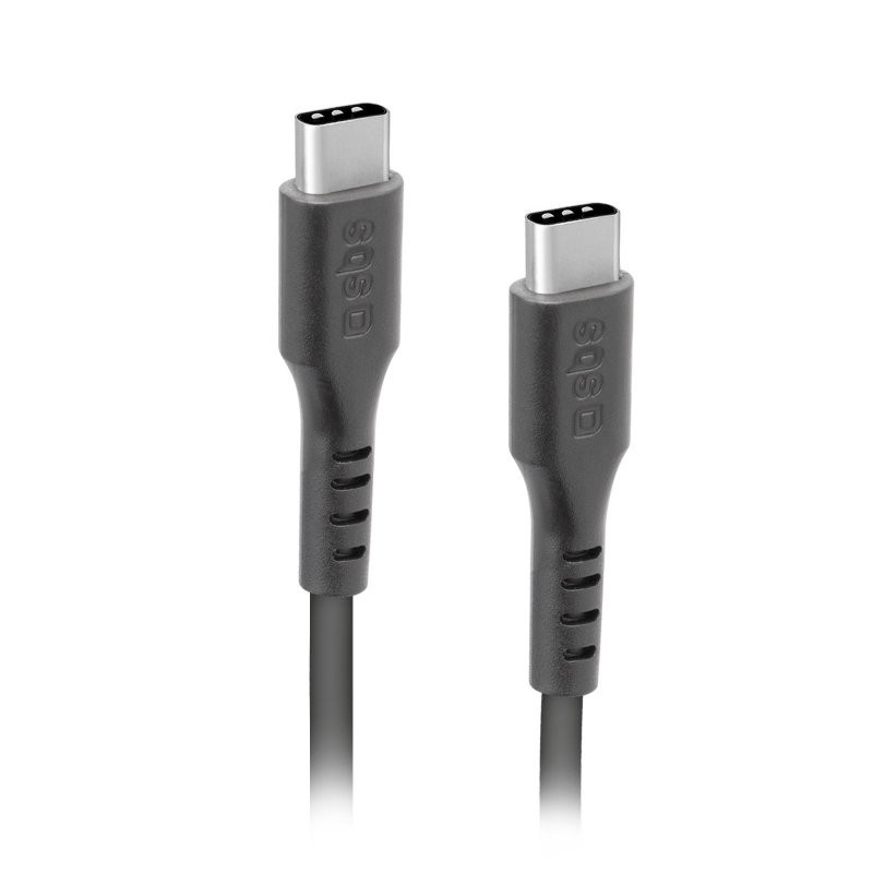 SBS TECABLETCC20K cable USB 1,5 m USB 2.0 USB C Negro