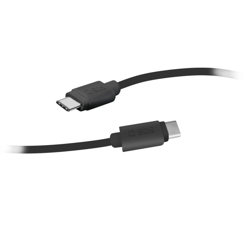 SBS TECABLETCC20K cable USB 1,5 m USB 2.0 USB C Negro