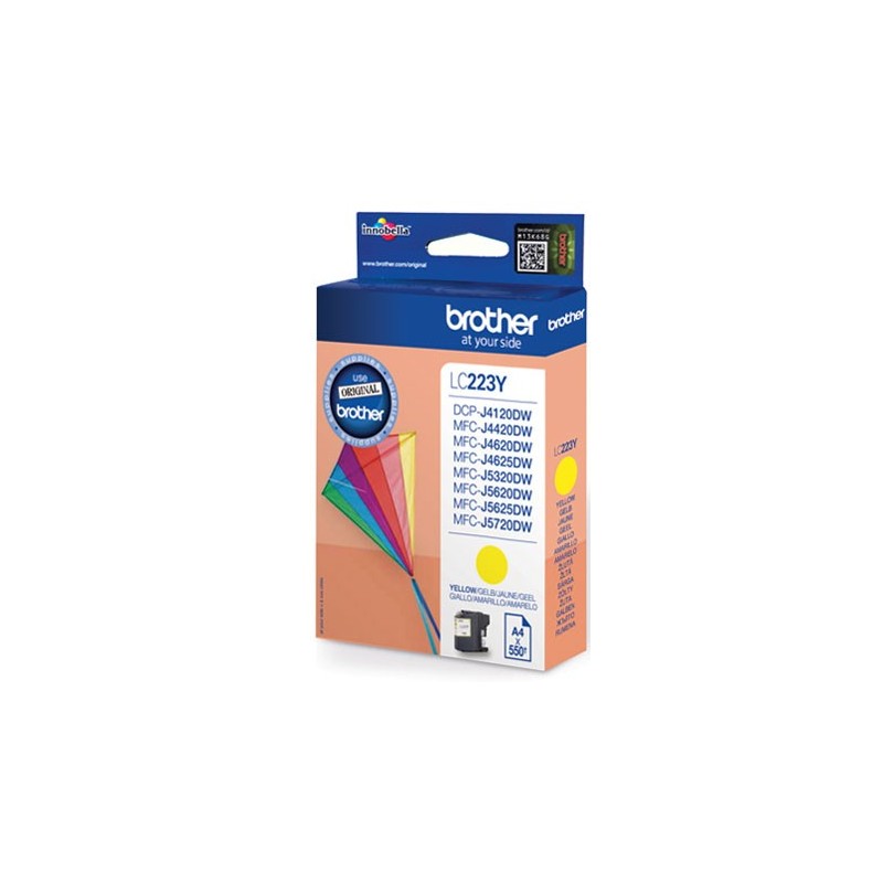 Brother LC-223YBP ink cartridge 1 pc(s) Original Yellow