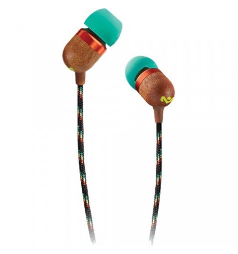 The House Of Marley Smile Jamaica Headset Wired In-ear Calls Music Green