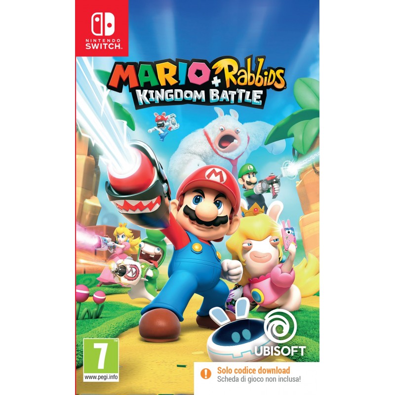 Ubisoft Mario + Rabbids Kingdom Battle Estándar Inglés, Italiano Nintendo Switch