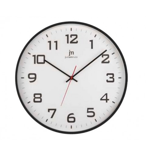 Lowell Justaminute 00880N reloj de pared Reloj de pared de cuarzo Círculo Negro