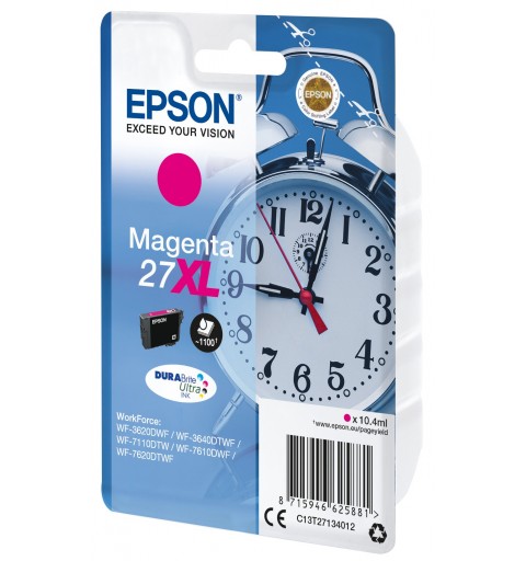 Epson Alarm clock Cartouche "Réveil" 27XL - Encre DURABrite Ultra M