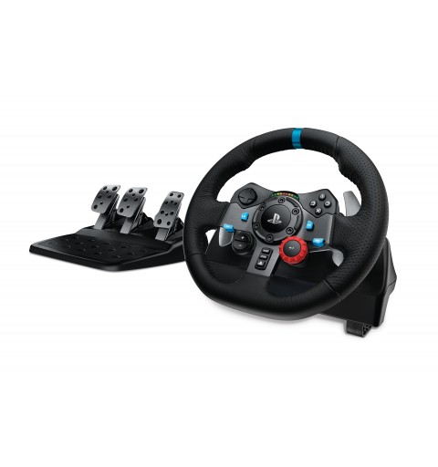 Logitech G G29 Driving Force Racing Wheel for PlayStation®5 and PlayStation®4 Black USB 2.0 Steering wheel + Pedals Analogue