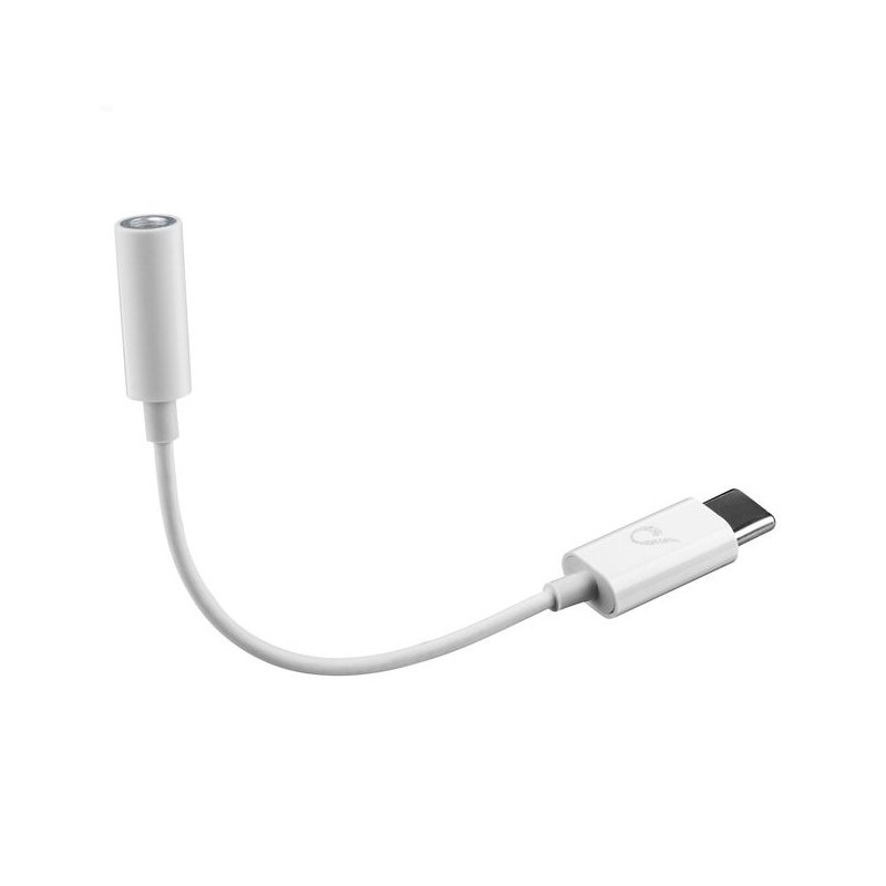 Cellularline MUSICENABLERTYPECW câble audio 0,15 m USB C 3,5mm Blanc