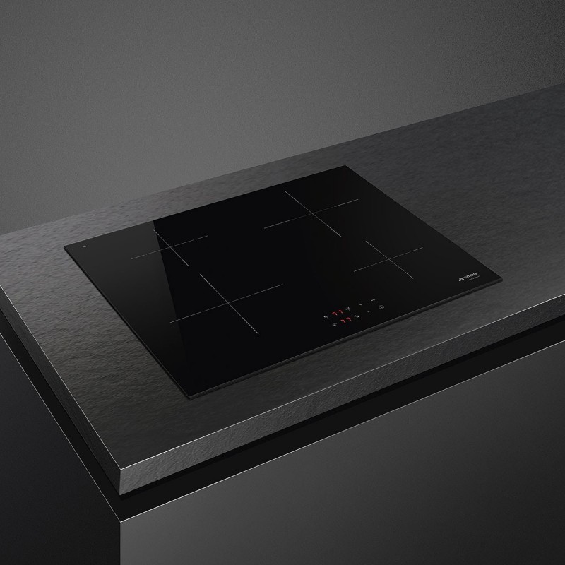 Smeg Universal SI2641D hobs Negro Integrado 60 cm Con placa de inducción 4 zona(s)