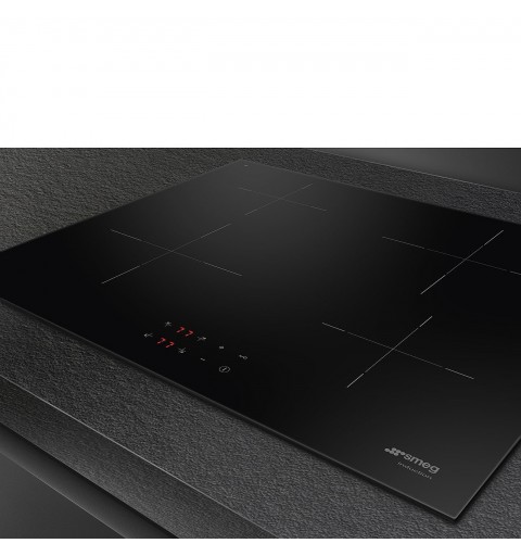 Smeg Universal SI2641D hobs Negro Integrado 60 cm Con placa de inducción 4 zona(s)