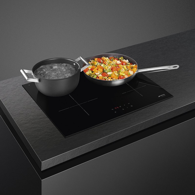 Smeg Universal SI2641D hobs Negro Integrado 60 cm Con placa de inducción 4 zona(s)